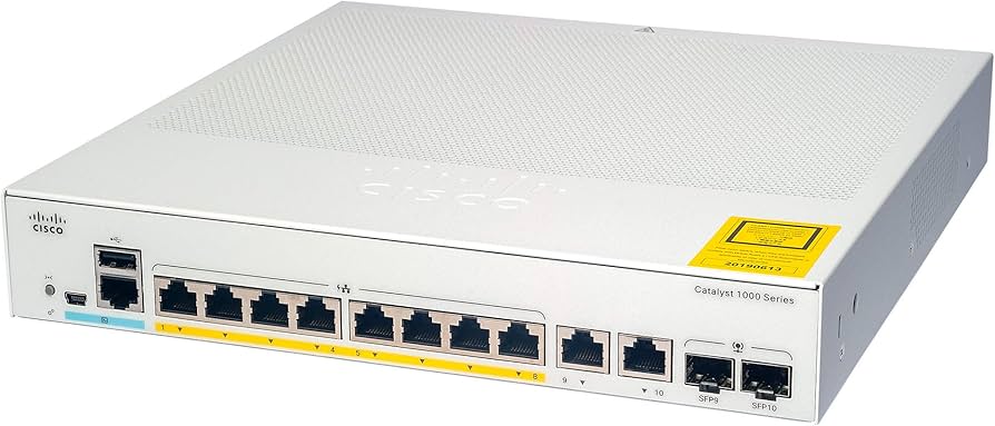 Idealnet.Cisco Catalyst 1000-8FP-E-2G-L