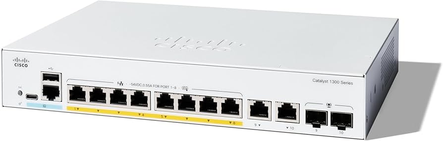 Idealnet.Cisco Catalyst C1300-8P-E-2G